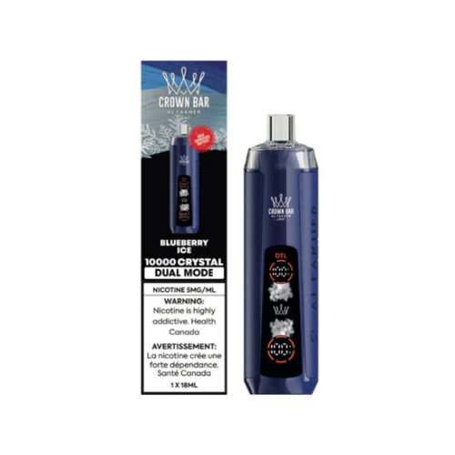 Crown Bar Al Fakher 10k Crystal Low Nicotine Disposable Vape - 10000 Puffs - 18ml