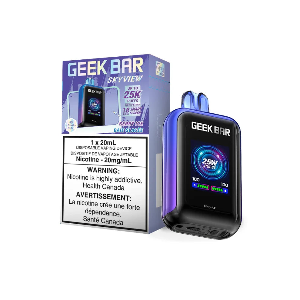 GeekBar Skyview 25k Disposable Vape - 25000 Puffs - 20ml
