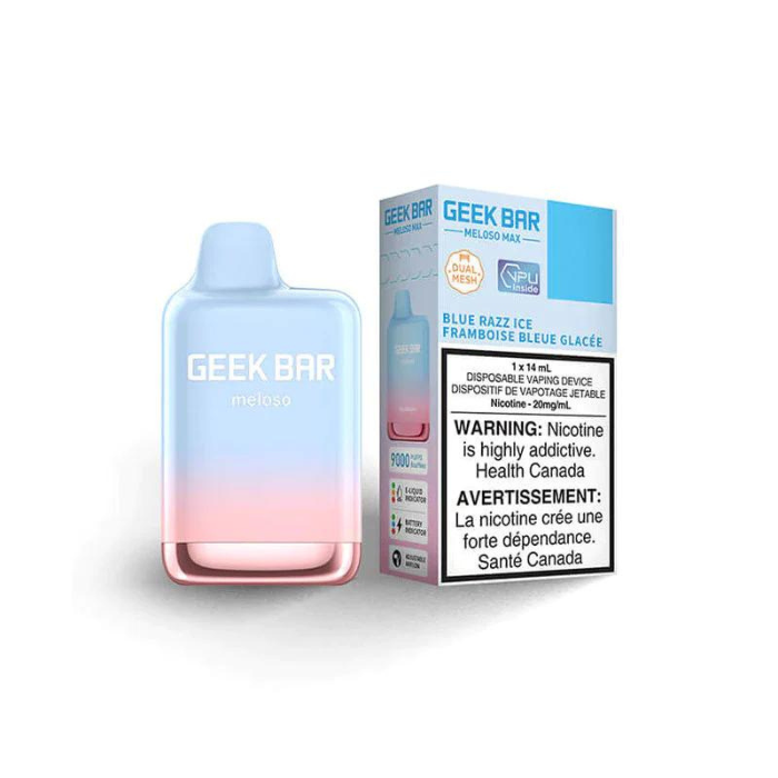 GeekBar Meloso Max 9000 Puffs Disposable Vape - Blue Razz Ice