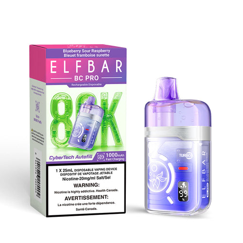 Elfbar BC Pro 80k Disposable Vape - 80000 Puffs - 25ml