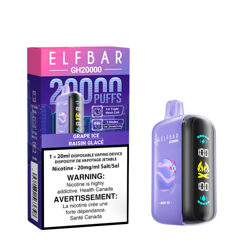 Elfbar GH20K Disposable Vape - 20000 Puffs - 20ml