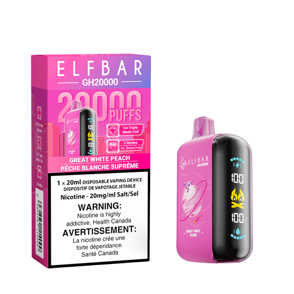 Elfbar GH20K Disposable Vape - 20000 Puffs - 20ml