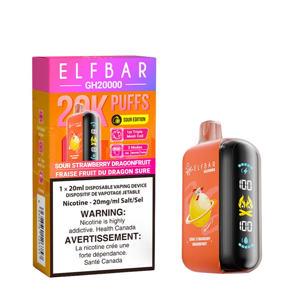 Elfbar GH20K Disposable Vape - 20000 Puffs - 20ml