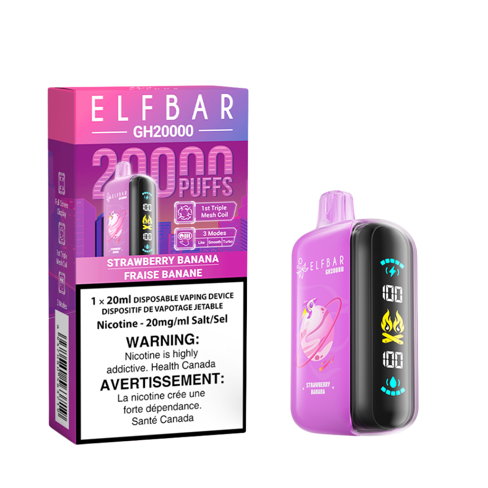 Elfbar GH20K Disposable Vape - 20000 Puffs - 20ml