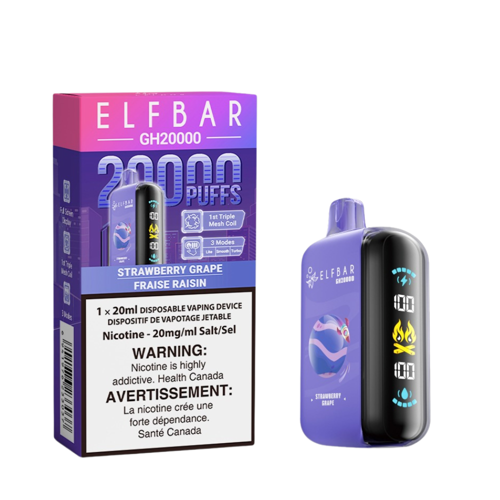 Elfbar GH20K Disposable Vape - 20000 Puffs - 20ml