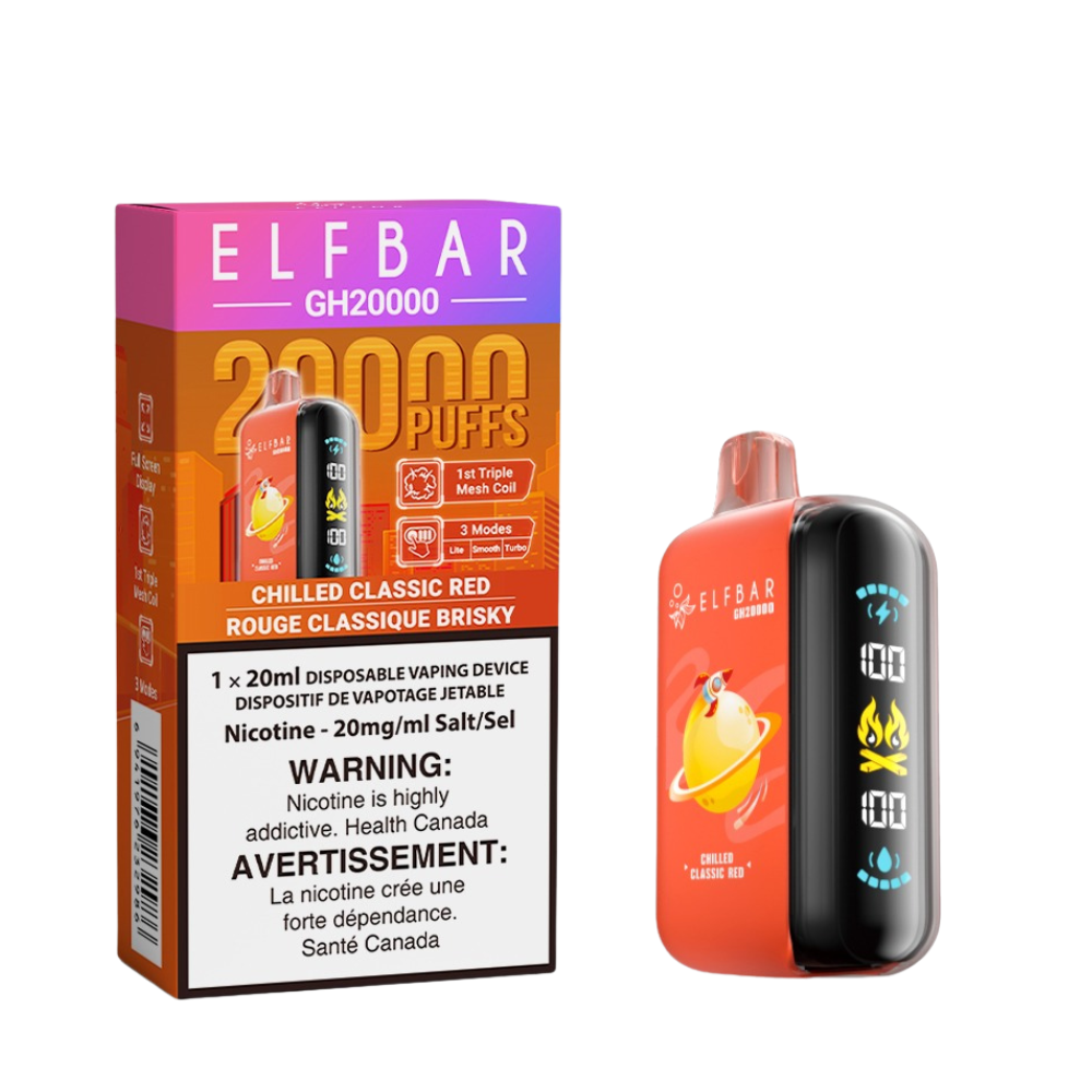 Elfbar GH20K Disposable Vape - 20000 Puffs - 20ml