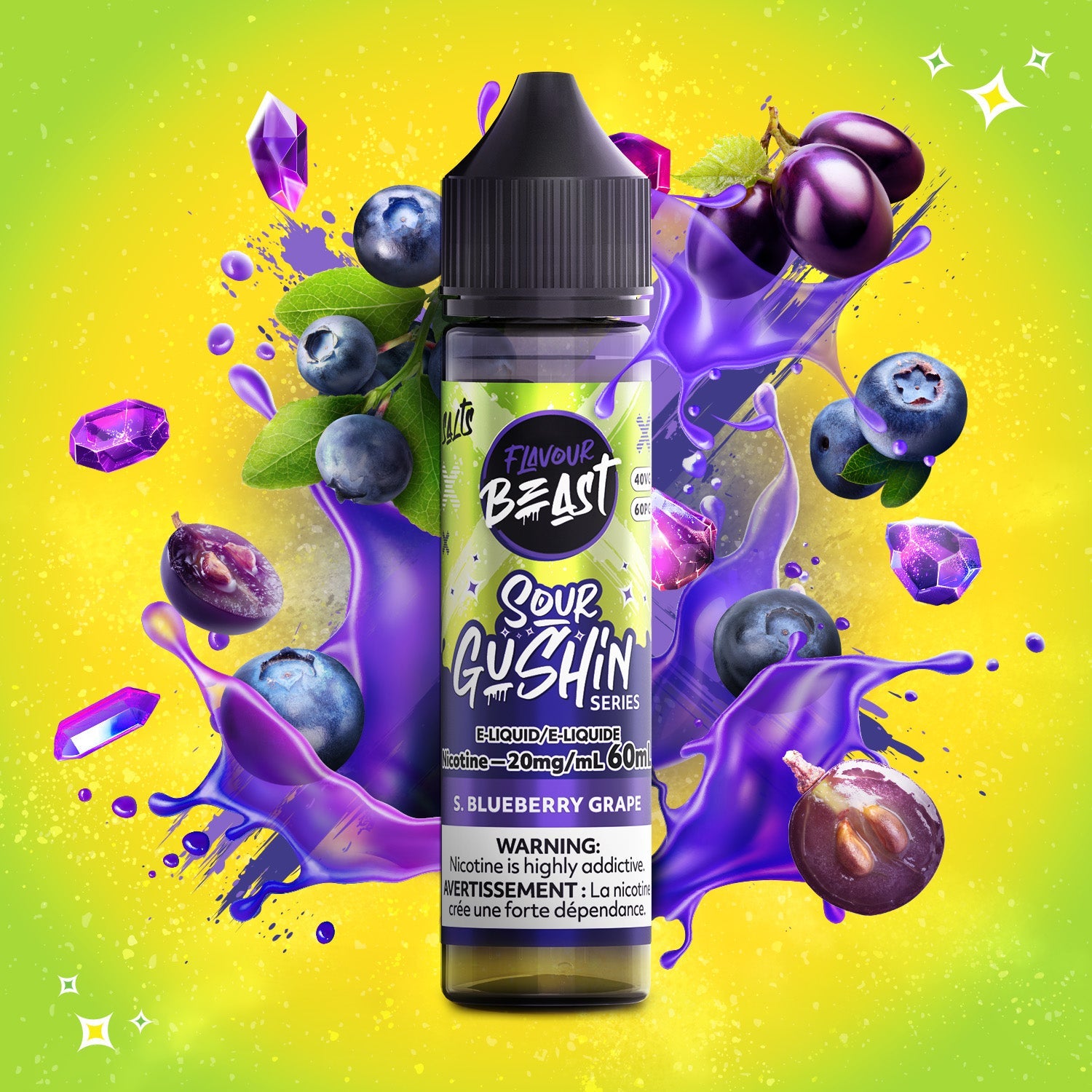 Flavour Beast [ Gushin Series ] Salt Nic E-Liquid - 60ml
