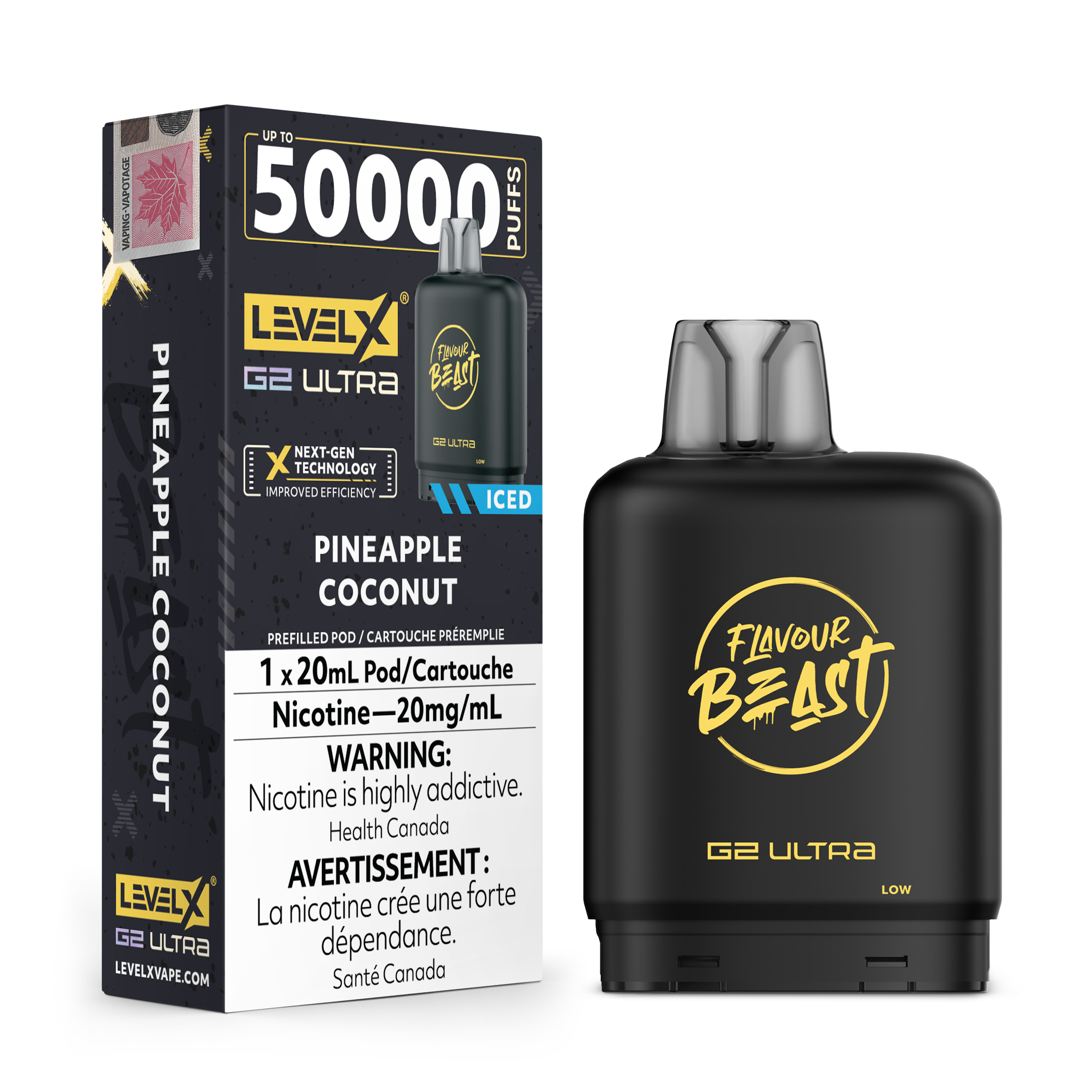 Level X Flavour Beast [ Fruit Series ] G2 Ultra 50k Disposable Pods - 50000 Puffs - 20ml