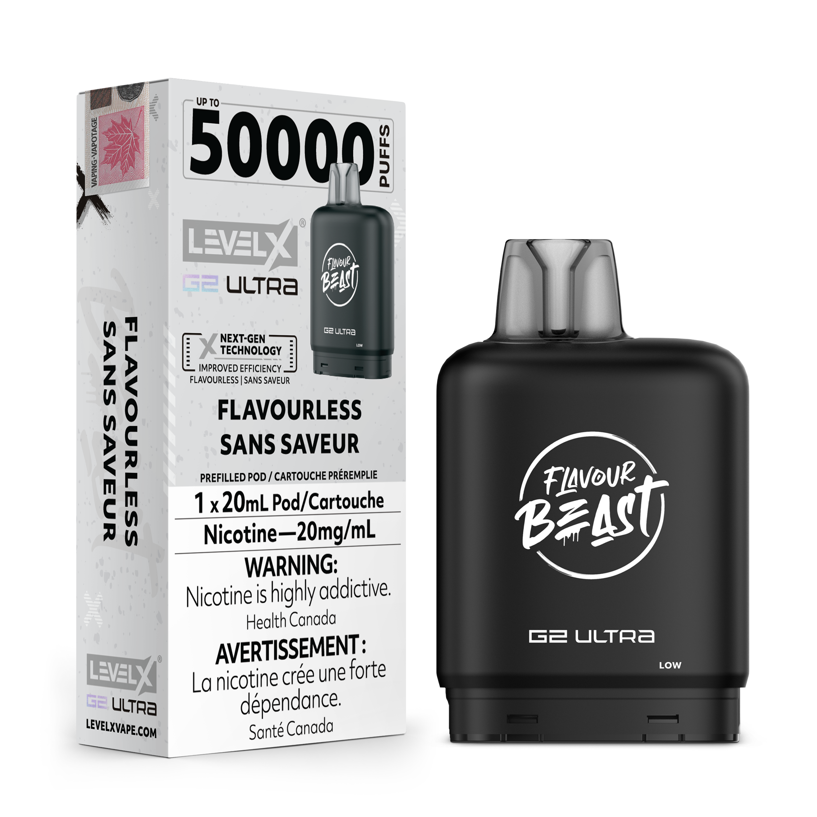 Level X Flavour Beast [ Fruit Series ] G2 Ultra 50k Disposable Pods - 50000 Puffs - 20ml