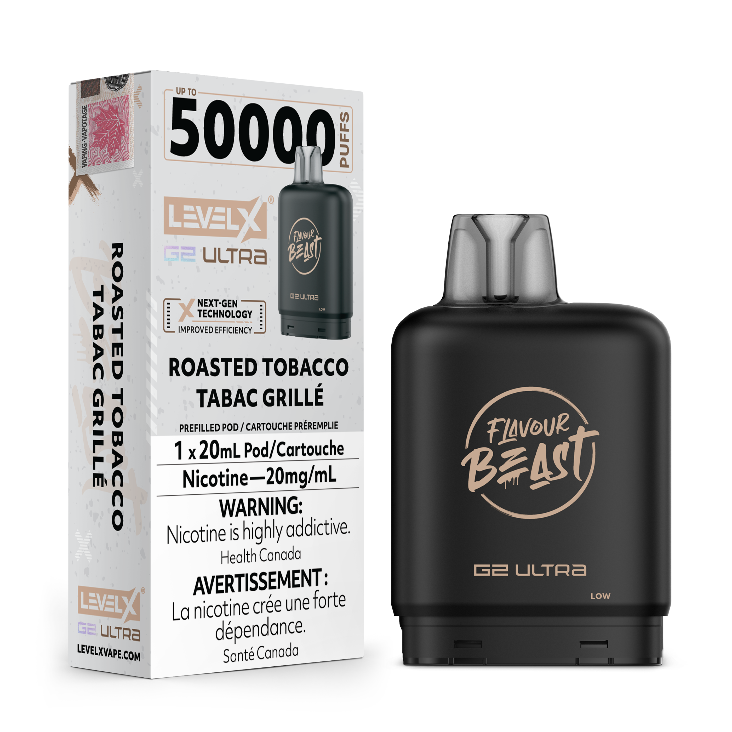 Level X Flavour Beast [ Fruit Series ] G2 Ultra 50k Disposable Pods - 50000 Puffs - 20ml