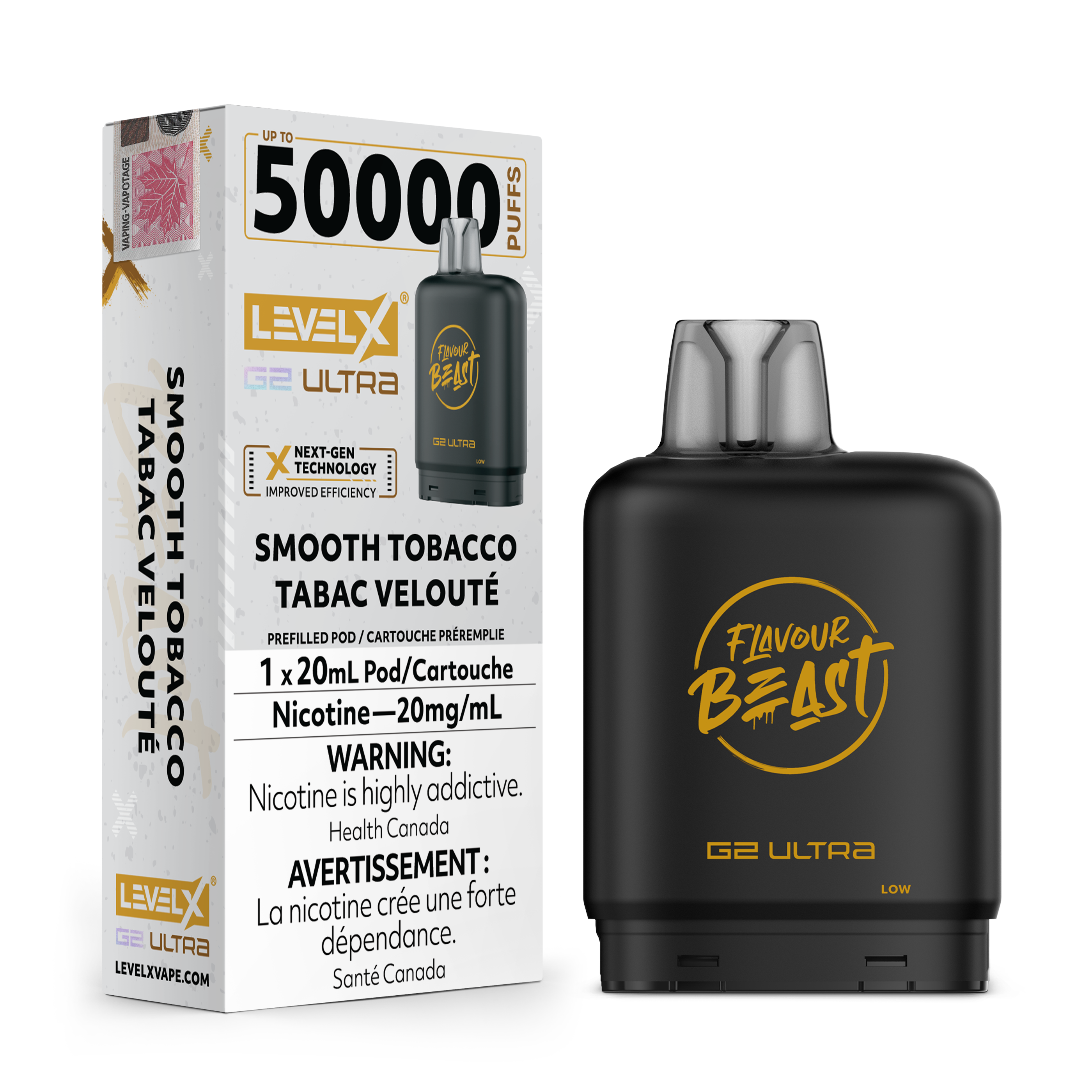 Level X Flavour Beast [ Fruit Series ] G2 Ultra 50k Disposable Pods - 50000 Puffs - 20ml