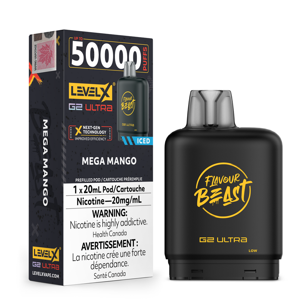 Level X Flavour Beast [ Fruit Series ] G2 Ultra 50k Disposable Pods - 50000 Puffs - 20ml