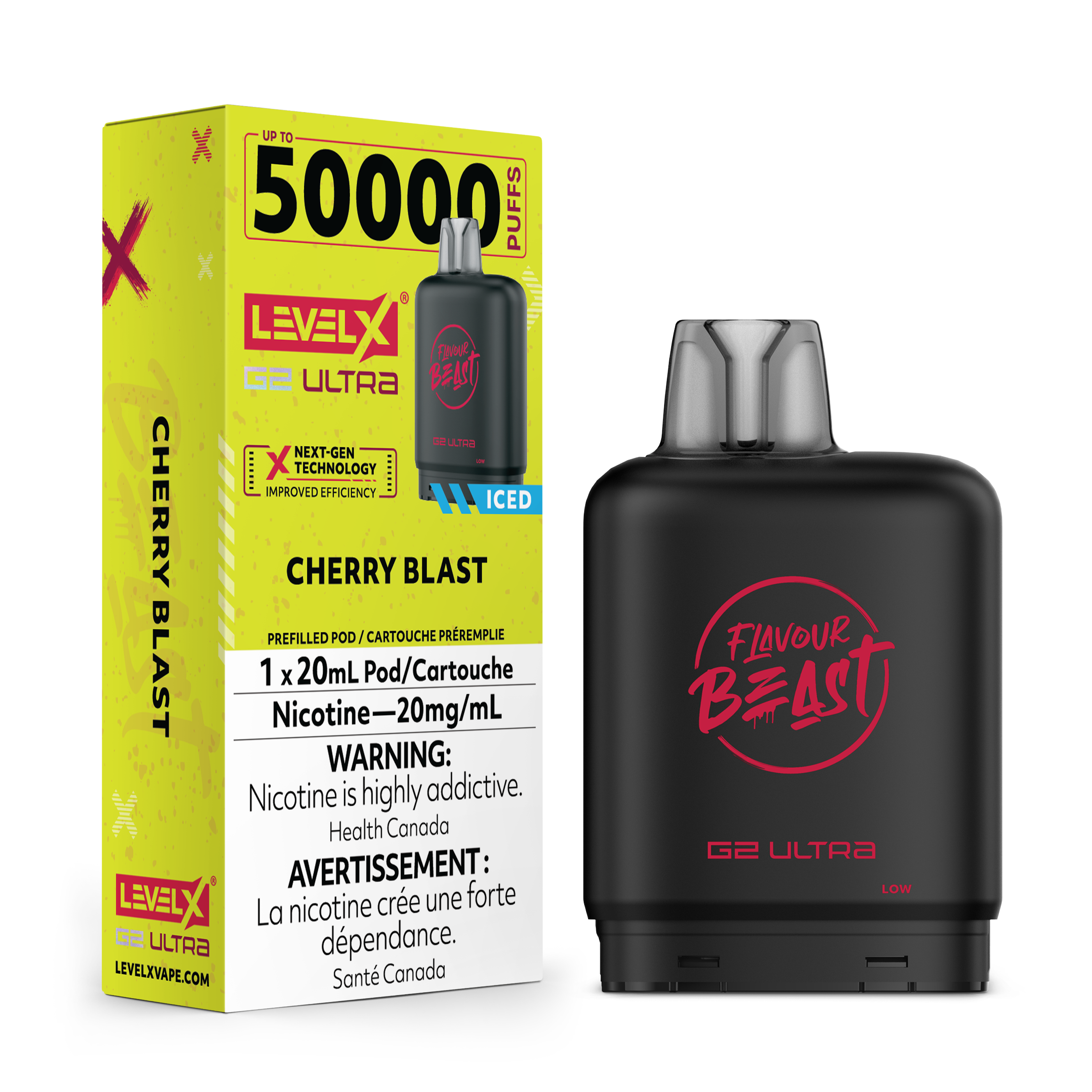 Level X Flavour Beast [ Delights Series ] G2 Ultra 50k Disposable Pods - 50000 Puffs - 20ml