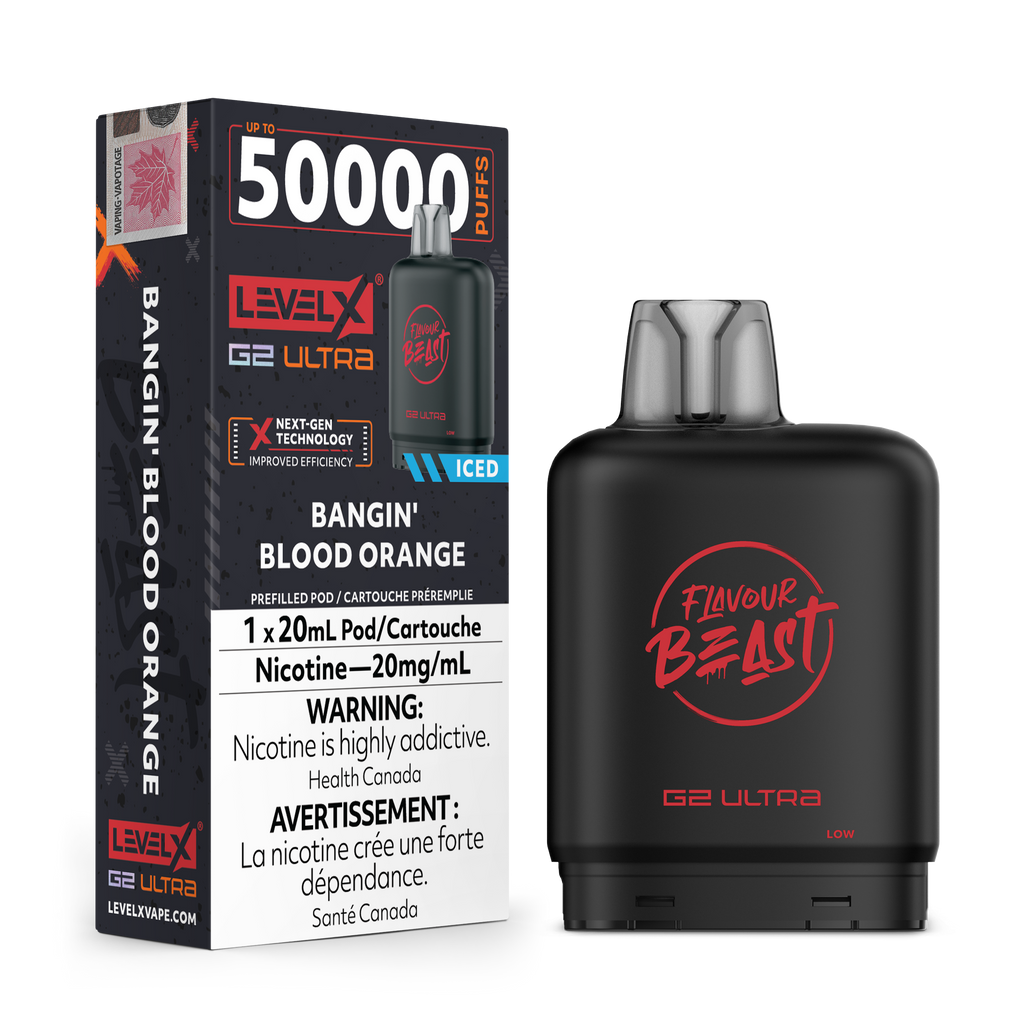 Level X Flavour Beast [ Fruit Series ] G2 Ultra 50k Disposable Pods - 50000 Puffs - 20ml