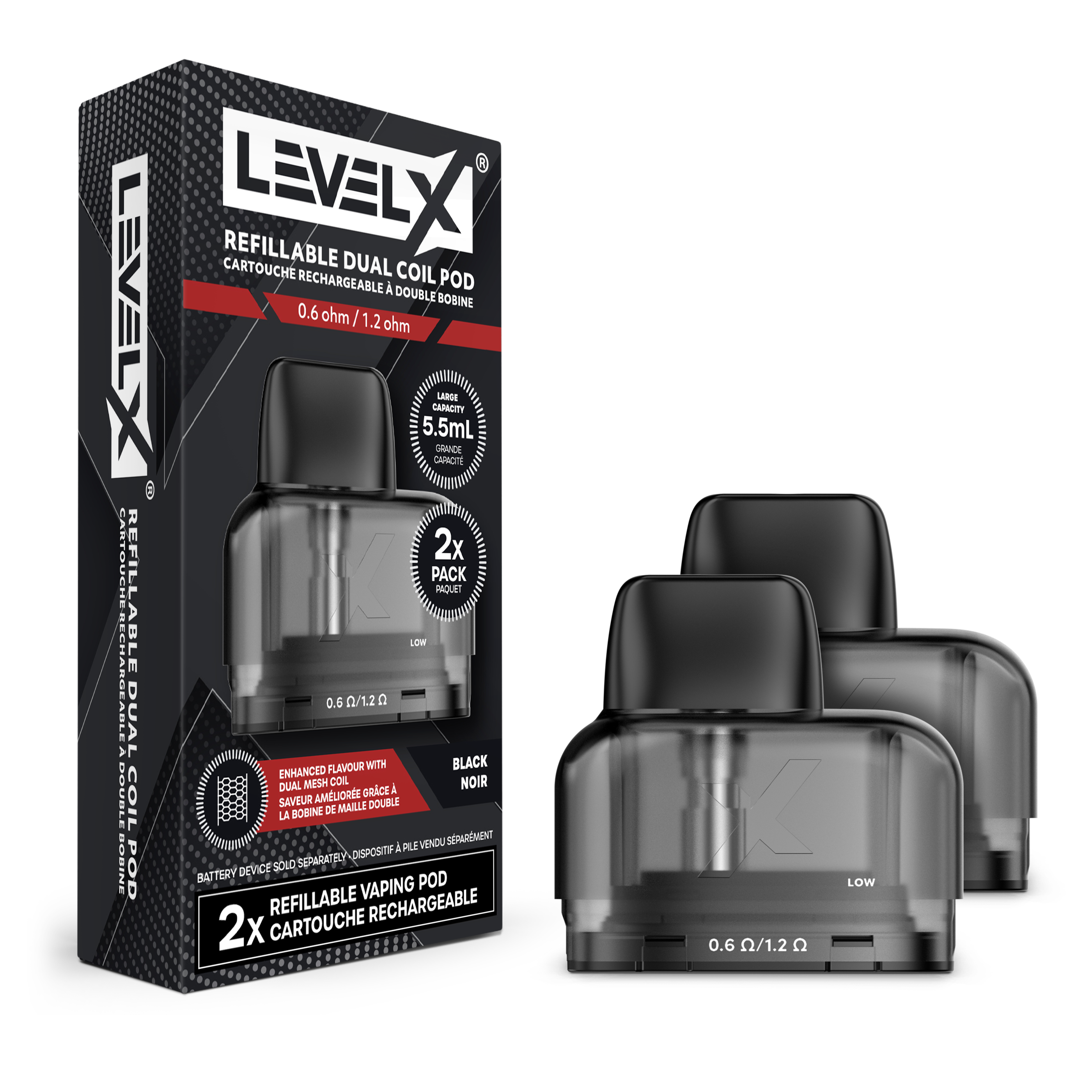 Level X Flavour Beast Open Replacement Pods -2 pack
