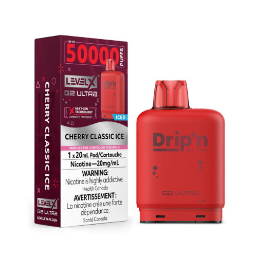 Level X Envi [ Dripn Series ] G2 Ultra 50k Disposable Pods - 50000 Puffs - 20ml