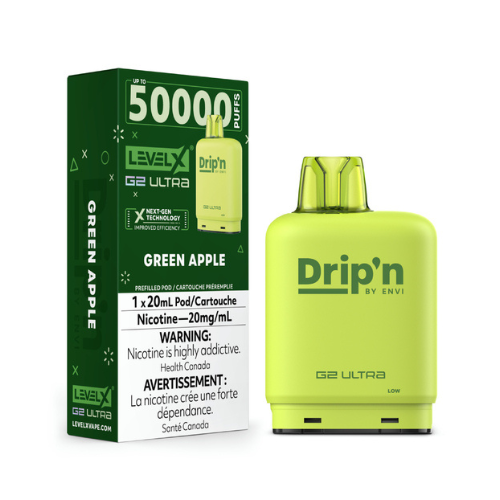 Level X Envi [ Dripn Series ] G2 Ultra 50k Disposable Pods - 50000 Puffs - 20ml