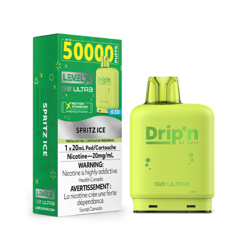 Level X Envi [ Dripn Series ] G2 Ultra 50k Disposable Pods - 50000 Puffs - 20ml