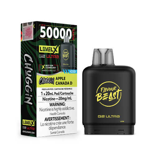 Level X Flavour Beast [ Chuggin Series ] G2 Ultra 50k Disposable Pods - 50000 Puffs - 20ml
