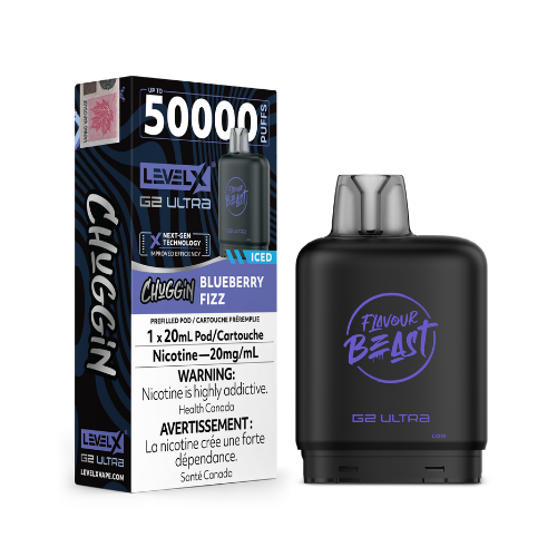 Level X Flavour Beast [ Chuggin Series ] G2 Ultra 50k Disposable Pods - 50000 Puffs - 20ml
