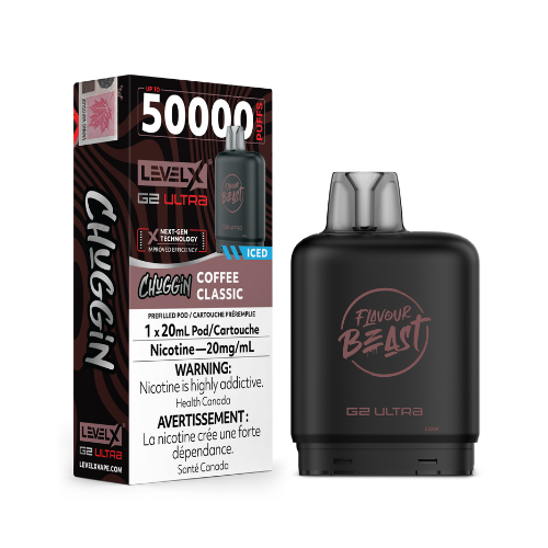 Level X Flavour Beast [ Chuggin Series ] G2 Ultra 50k Disposable Pods - 50000 Puffs - 20ml