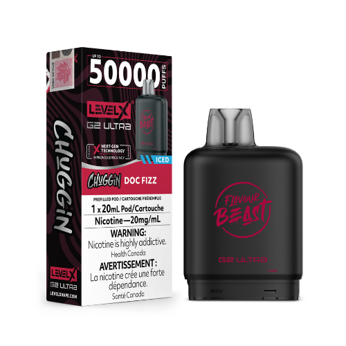 Level X Flavour Beast [ Chuggin Series ] G2 Ultra 50k Disposable Pods - 50000 Puffs - 20ml