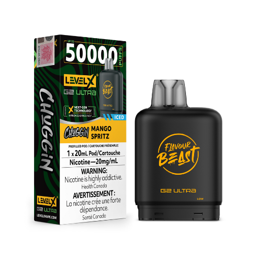 Level X Flavour Beast [ Chuggin Series ] G2 Ultra 50k Disposable Pods - 50000 Puffs - 20ml