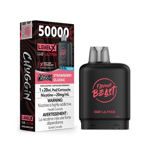 Level X Flavour Beast [ Chuggin Series ] G2 Ultra 50k Disposable Pods - 50000 Puffs - 20ml