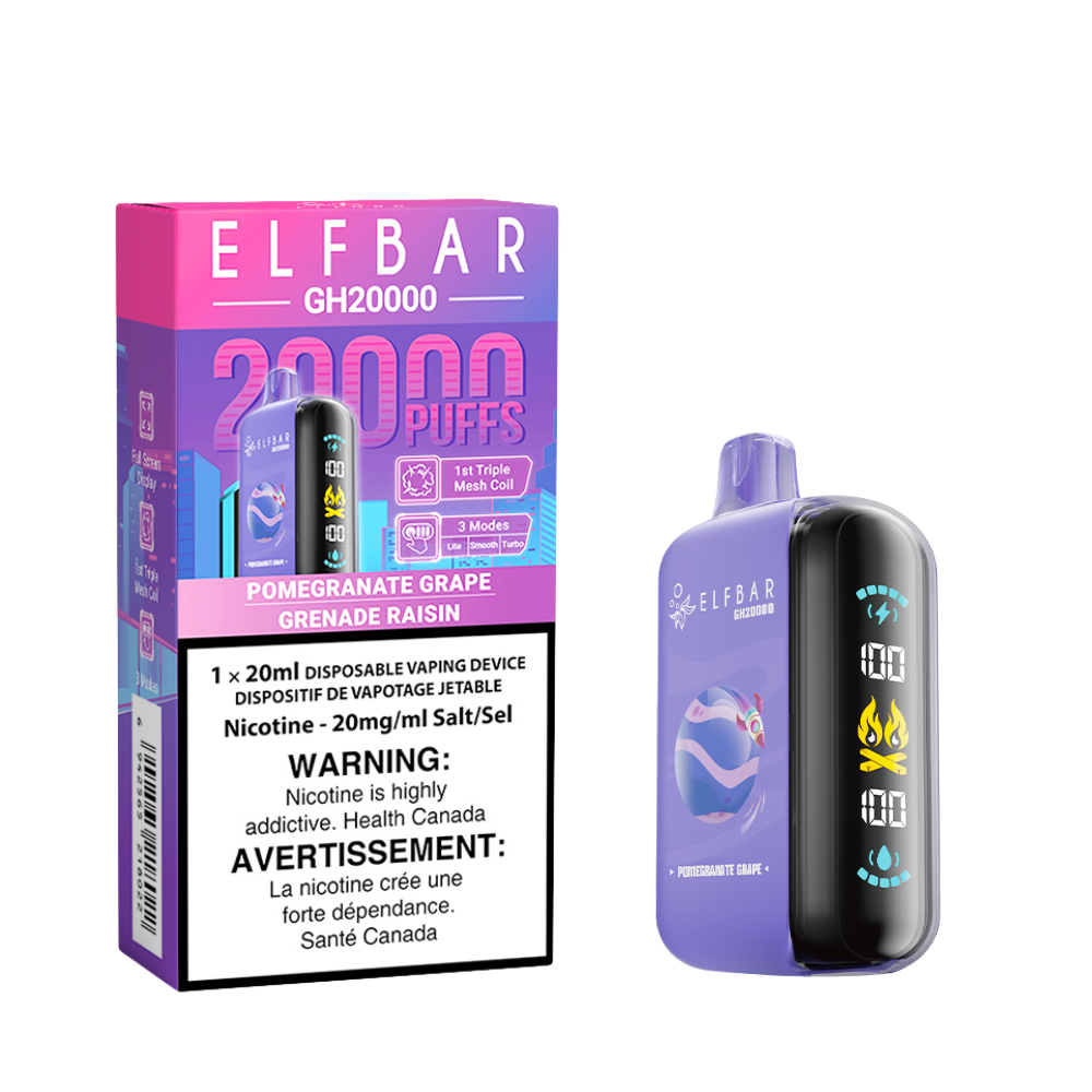 Elfbar GH20K Disposable Vape - 20000 Puffs - 20ml