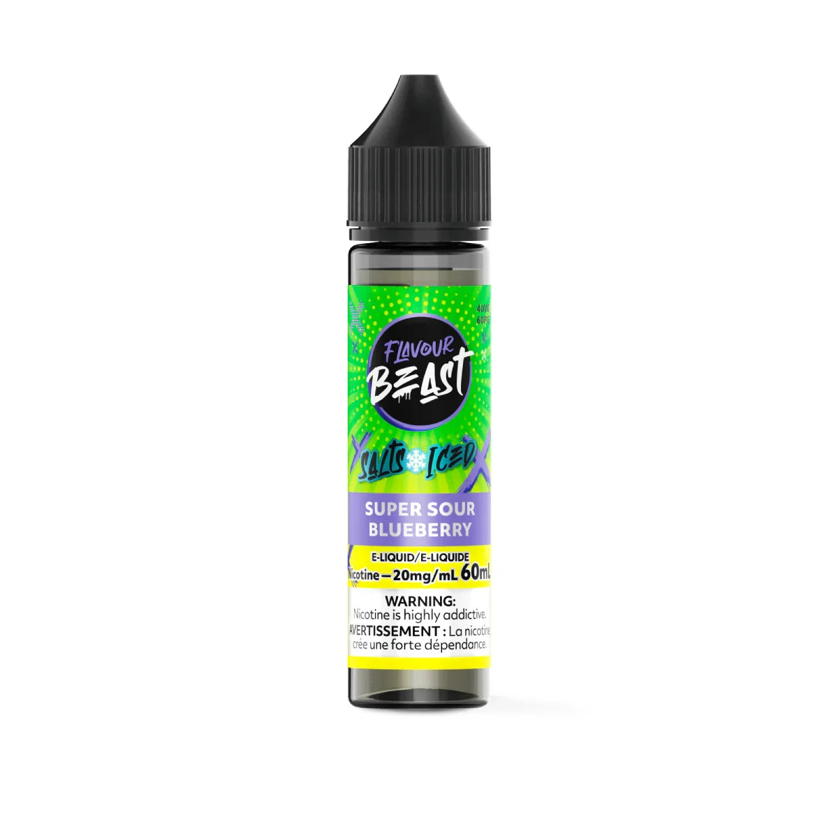Flavour Beast Super Sour Series Salt Nic E-Liquid - 60ml