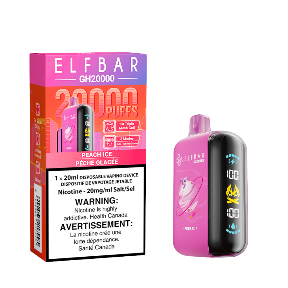Elfbar GH20K Disposable Vape - 20000 Puffs - 20ml